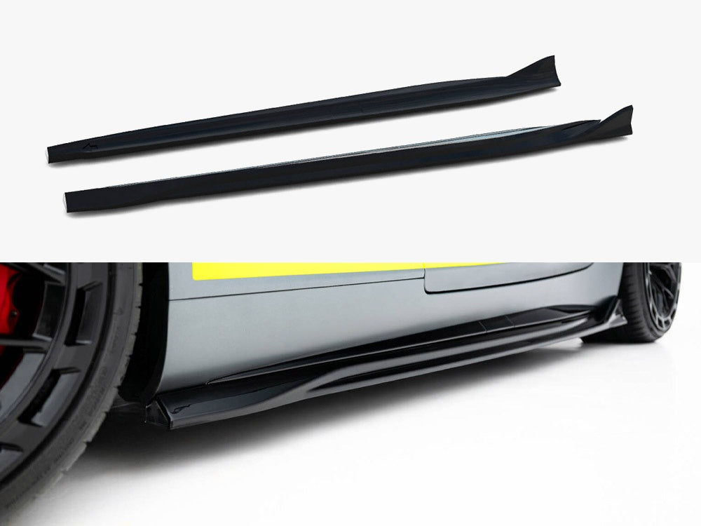 Maxton Design Side Skirts Diffusers Mercedes-AMG GT C C190 Facelift