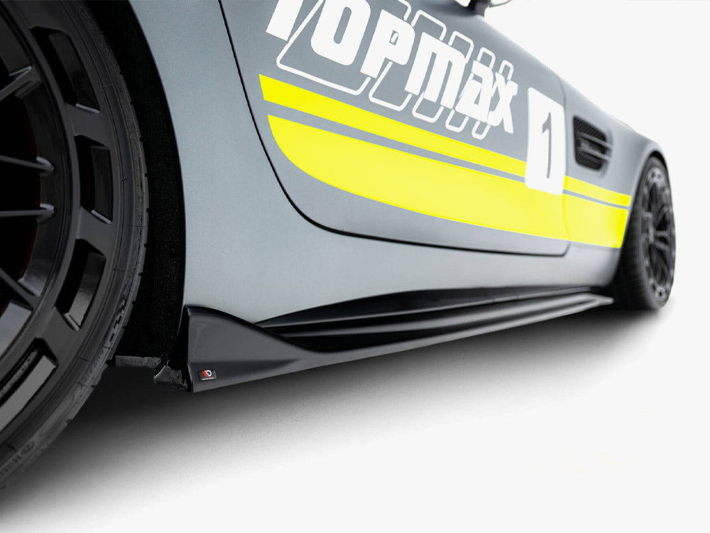 Maxton Design Side Skirts Diffusers Mercedes-AMG GT C C190 Facelift