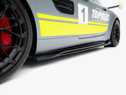 Maxton Design Side Skirts Diffusers Mercedes-AMG GT C C190 Facelift