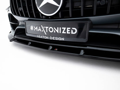 Maxton Design Front Splitter Mercedes-AMG GT C C190 Facelift