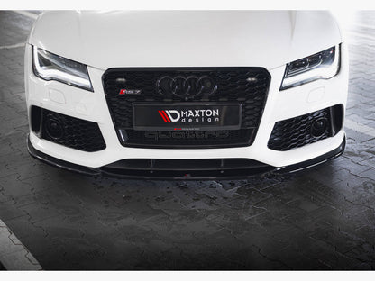 Maxton Design Front Splitter V.3 Audi RS7 C7