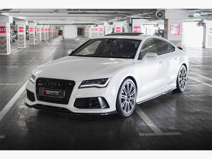 Maxton Design Front Splitter V.4 Audi RS7 C7