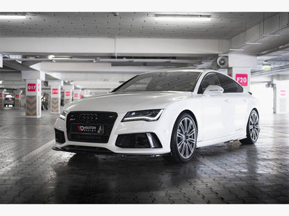 Maxton Design Front Splitter V.4 Audi RS7 C7
