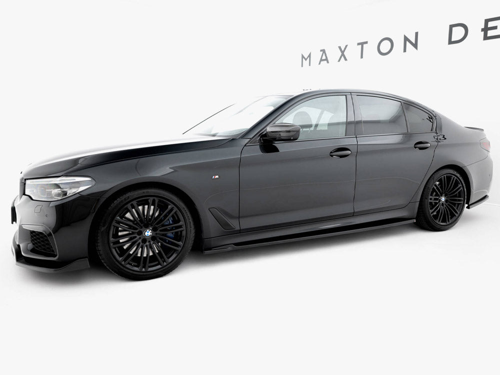 Maxton Design Side Skirt Diffusers V.2 BMW M550i / M550d Sedan / Touring G30 / G30 Facelift