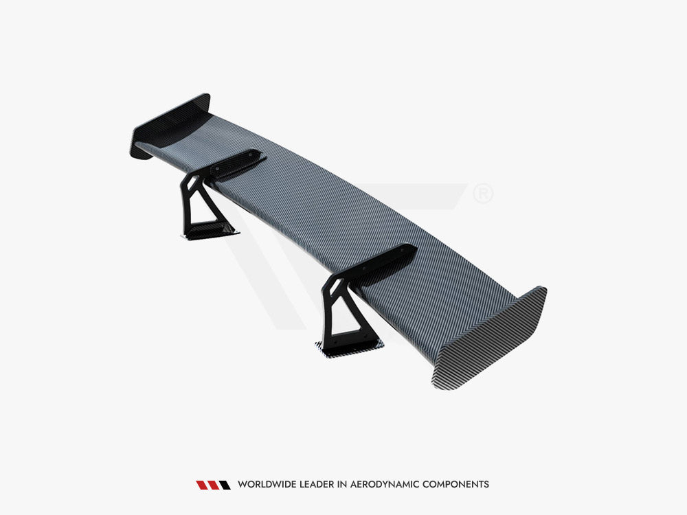 Maxton Design Carbon Spoiler With Upper Swan Mounting Audi A5 / A5 S-Line / S5 / RS5 Coupe F5 / F5 Facelift