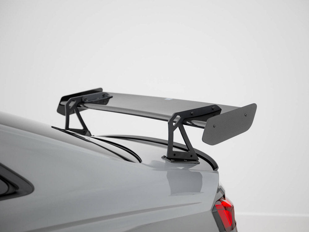 Maxton Design Carbon Spoiler With Upper Swan Mounting + LED Audi A5 / A5 S-Line / S5 / RS5 Coupe F5 / F5 Facelift