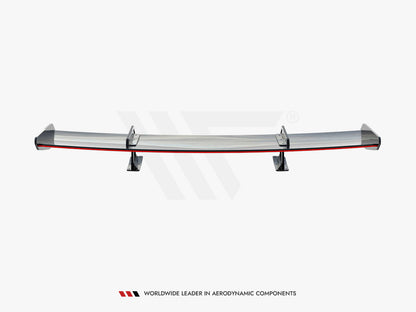 Maxton Design Carbon Spoiler With Upper Swan Mounting + LED BMW M2 G87