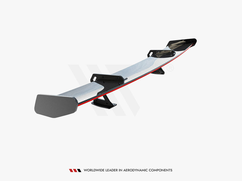 Maxton Design Carbon Spoiler With Upper Swan Mounting + LED BMW M2 G87