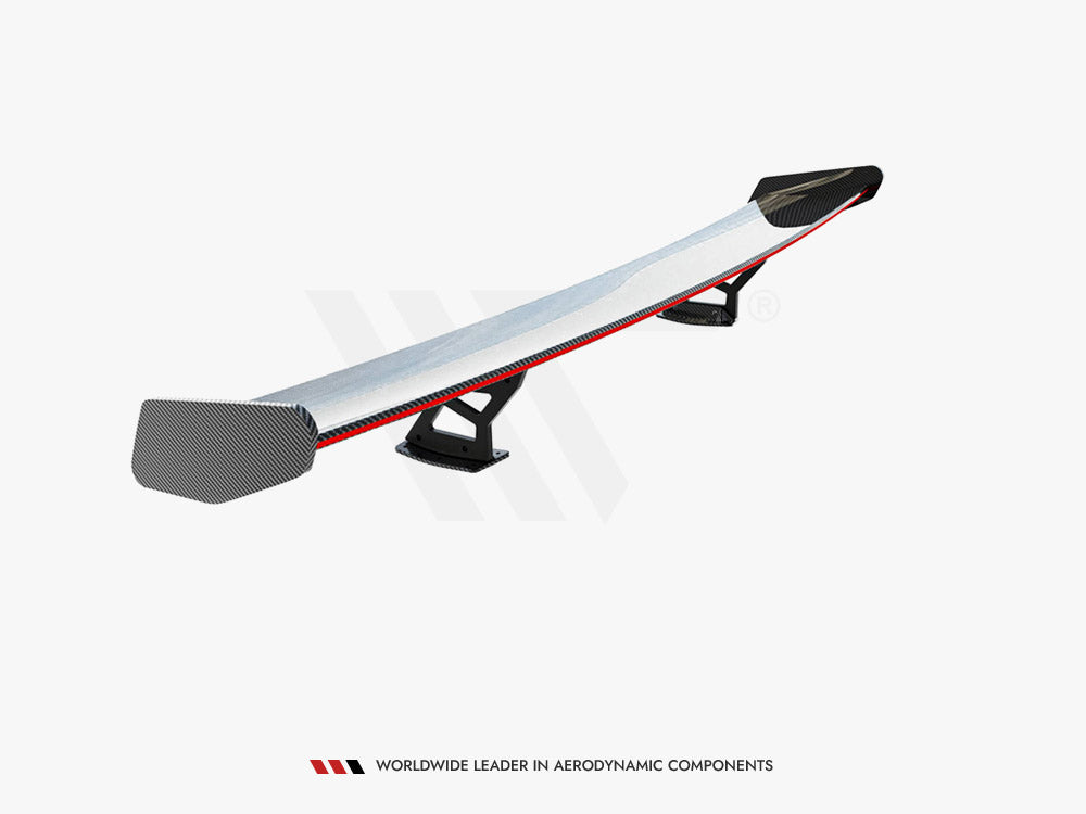 Maxton Design Carbon Spoiler With Internal Brackets Uprights + LED BMW M2 G87