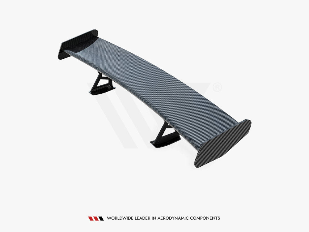 Maxton Design Carbon Spoiler With Internal Brackets Uprights + LED BMW M2 G87