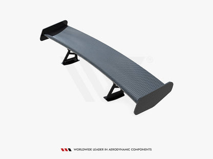 Maxton Design Carbon Spoiler With Internal Brackets Uprights + LED BMW M2 G87