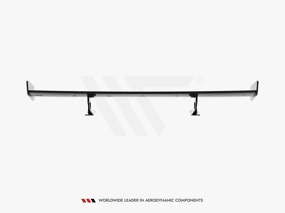 Maxton Design Carbon Spoiler With Internal Brackets Uprights Chevrolet Camaro SS Mk6 Facelift