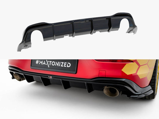 Maxton Design Rear Valance Volkswagen Golf GTI Clubsport Mk8 Facelift