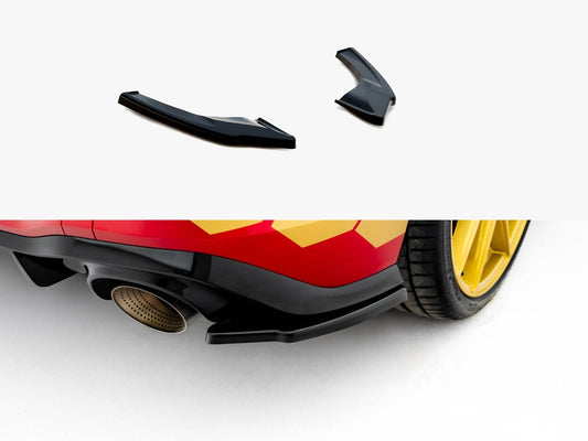 Maxton Design Rear Side Splitters V.2 Volkswagen Golf GTI Clubsport Mk8 Facelift