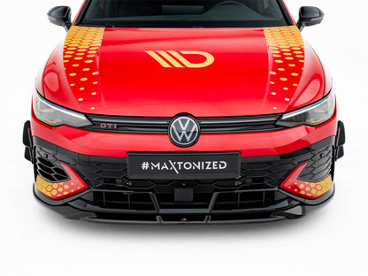 Maxton Design Front Bumper Wings (Canards) Volkswagen Golf GTI Clubsport Mk8 Facelift