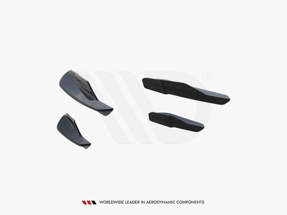 Maxton Design Front Bumper Wings (Canards) Volkswagen Golf GTI Clubsport Mk8 Facelift