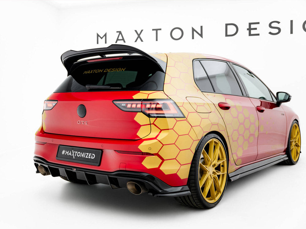 Maxton Design Rear Side Splitters V.4 Volkswagen Golf GTI Clubsport Mk8 Facelift