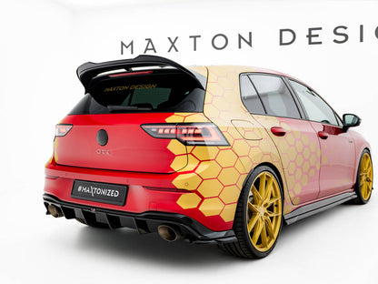 Maxton Design Rear Side Splitters V.3 Volkswagen Golf GTI Clubsport Mk8 Facelift
