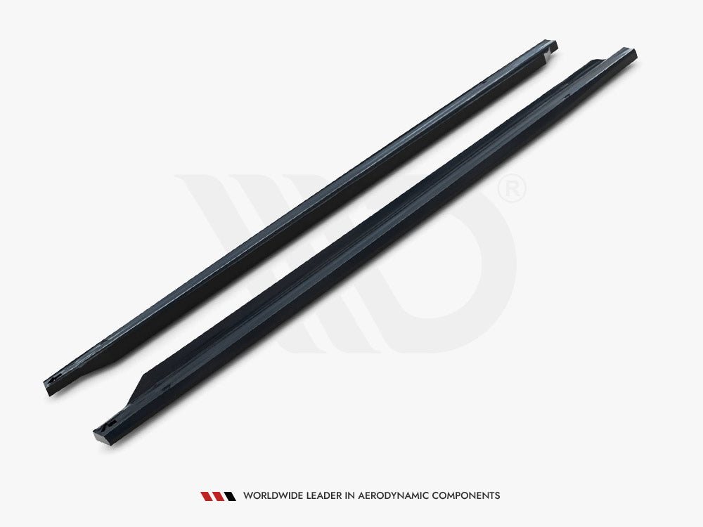Maxton Design Side Skirts Diffusers V.2 Volkswagen Golf GTI Clubsport Mk8 Facelift