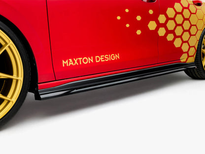 Maxton Design Side Skirts Diffusers V.1 Volkswagen Golf GTI Clubsport Mk8 Facelift