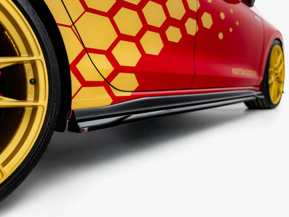 Maxton Design Side Skirts Diffusers V.1 Volkswagen Golf GTI Clubsport Mk8 Facelift