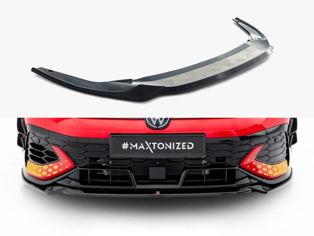 Maxton Design Front Splitter V.4 Volkswagen Golf GTI Clubsport Mk8 Facelift