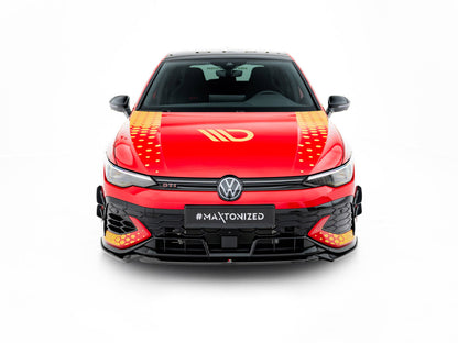 Maxton Design Front Splitter V.4 Volkswagen Golf GTI Clubsport Mk8 Facelift