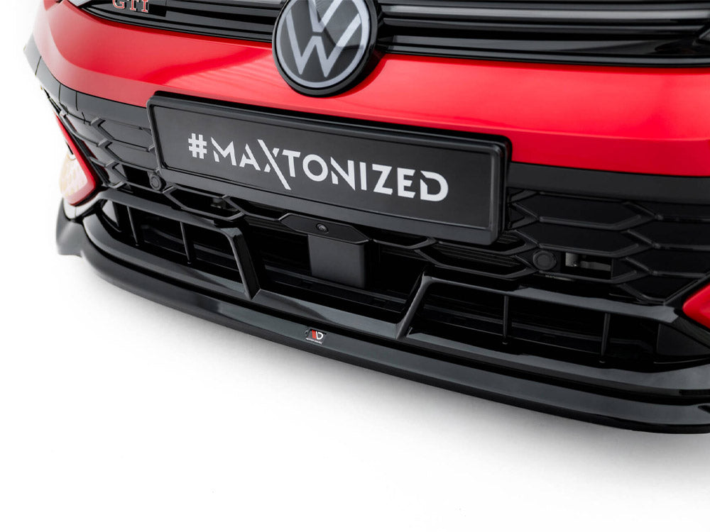 Maxton Design Front Splitter V.4 Volkswagen Golf GTI Clubsport Mk8 Facelift