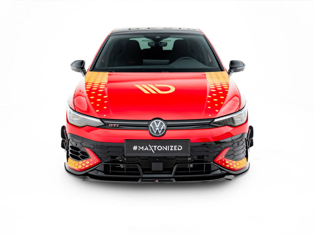 Maxton Design Front Splitter V.3 Volkswagen Golf GTI Clubsport Mk8 Facelift