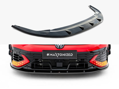 Maxton Design Front Splitter V.2 Volkswagen Golf GTI Clubsport Mk8 Facelift
