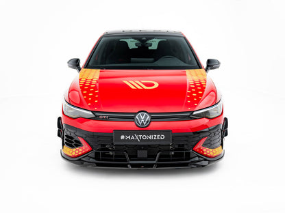 Maxton Design Front Splitter V.1 Volkswagen Golf GTI Clubsport Mk8 Facelift