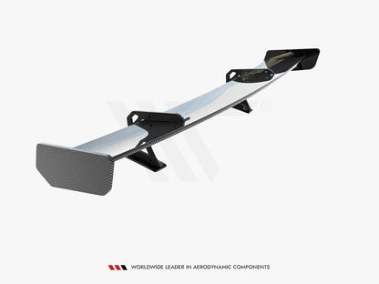 Maxton Design Carbon Spoiler With Upper Swan Mounting Honda Civic SI Mk10