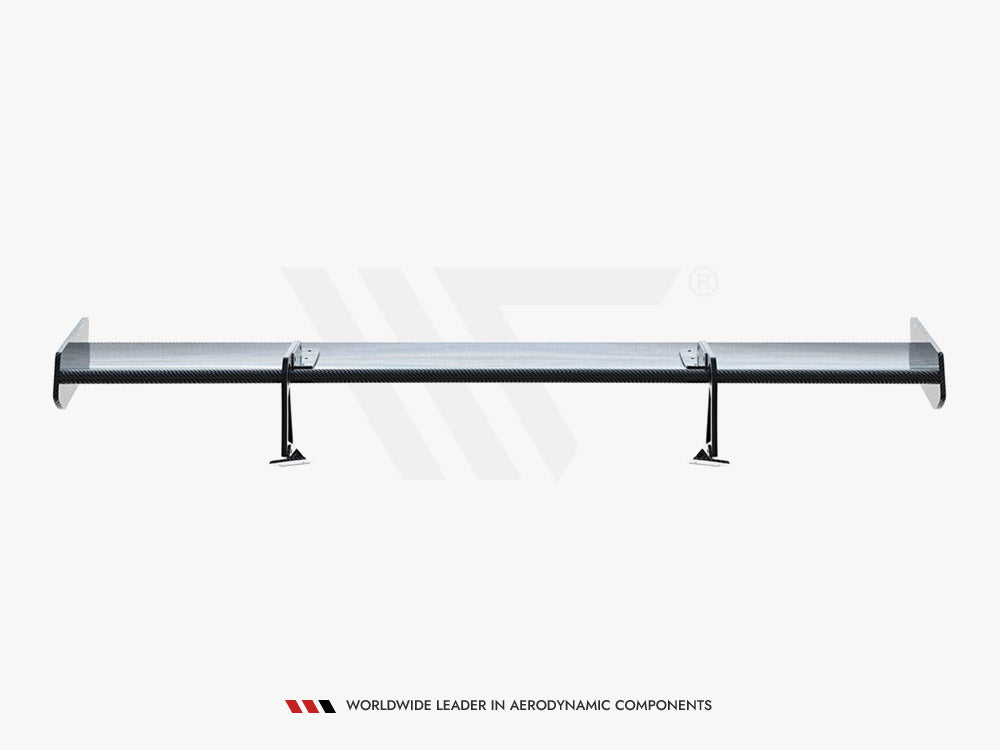 Maxton Design Carbon Spoiler With Upper Swan Mounting Honda Civic SI Mk10