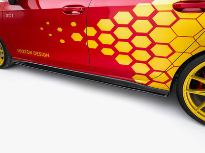 Maxton Design Street Pro Side Skirts Diffusers Volkswagen Golf GTI Clubsport Mk8 Facelift