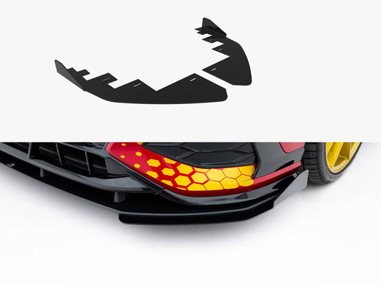 Maxton Design Front Flaps Volkswagen Golf GTI Clubsport Mk8 Facelift