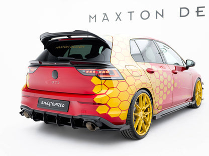 Maxton Design Street PRO Rear Diffuser V.2 Volkswagen Golf GTI Clubsport Mk8 Facelift