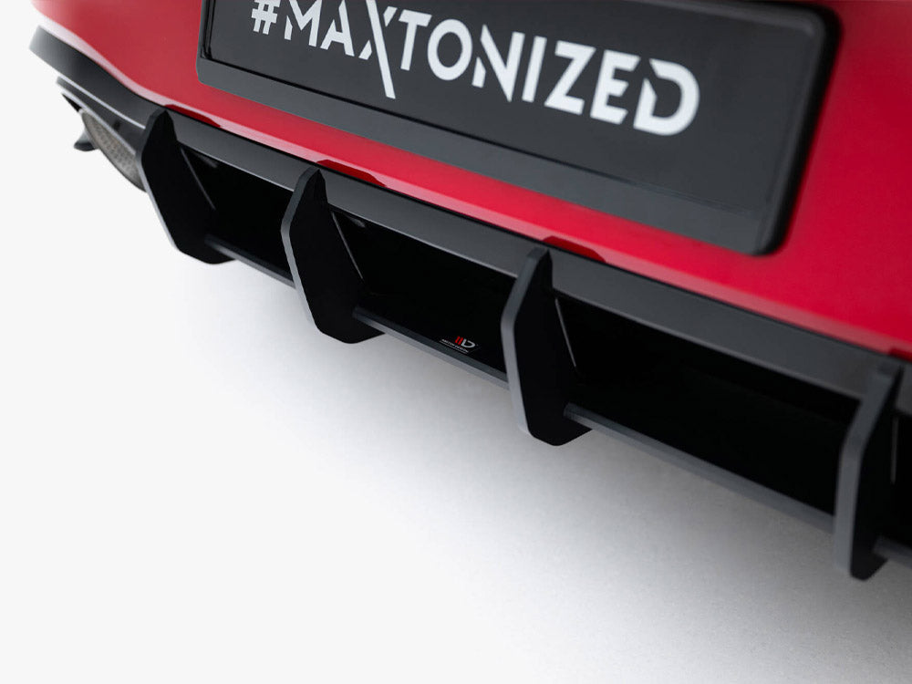 Maxton Design Street PRO Rear Diffuser V.2 Volkswagen Golf GTI Clubsport Mk8 Facelift
