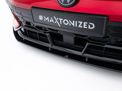 Maxton Design Street PRO Front Splitter Volkswagen Golf GTI Clubsport Mk8 Facelift