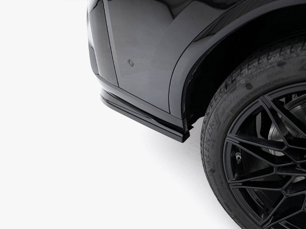 Maxton Design Rear Splitter (Vertical Bars) V.2 BMW X4 M-Pack G02 Facelift