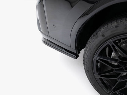 Maxton Design Rear Splitter (Vertical Bars) V.2 BMW X4 M-Pack G02 Facelift