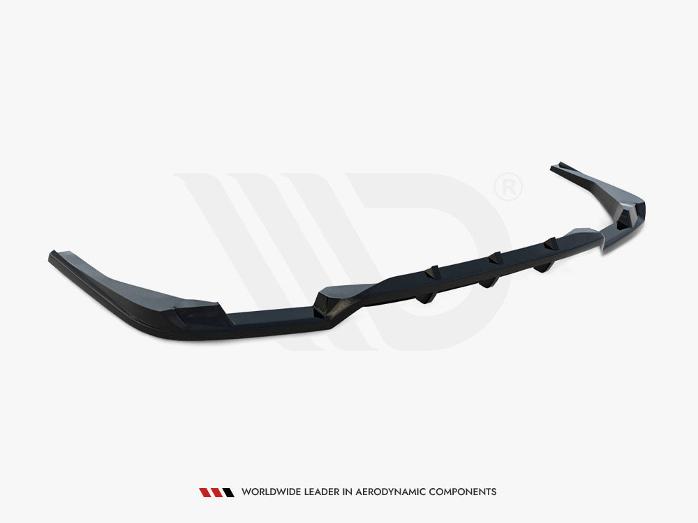 Maxton Design Rear Splitter (Vertical Bars) V.2 BMW X4 M-Pack G02 Facelift