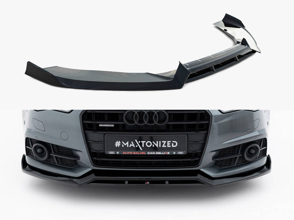 Maxton Design Front Splitter V.3 Audi A6 / A6 C7 S-Line / S6 C7 Facelift
