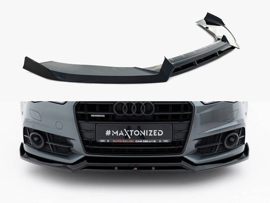 Maxton Design Front Splitter V.3 Audi A6 / A6 C7 S-Line / S6 C7 Facelift