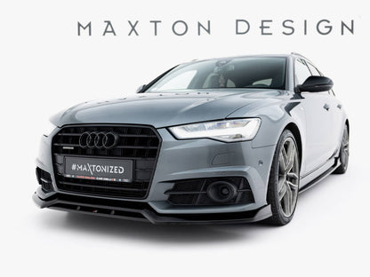 Maxton Design Front Splitter V.3 Audi A6 / A6 C7 S-Line / S6 C7 Facelift