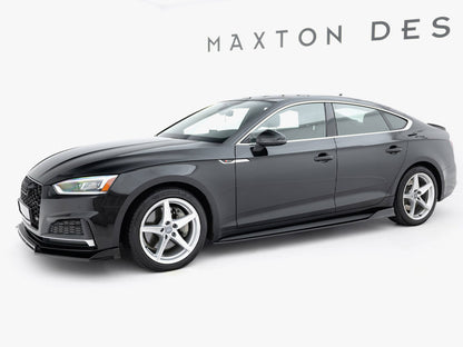 Maxton Design Side Skirts Diffusers Audi S5 / A5 S-Line Sportback F5
