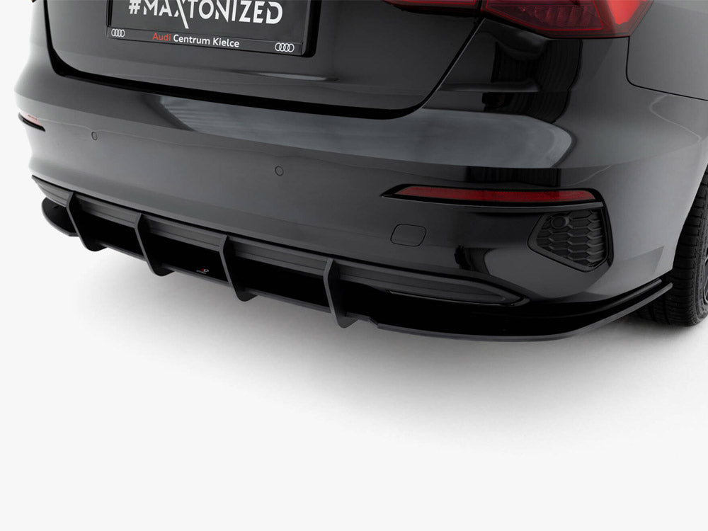 Maxton Design Street PRO Rear Diffuser Audi A3 Sedan 8Y