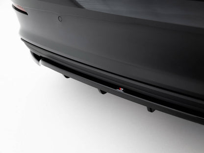Maxton Design Rear Splitter (Vertical Bars) Audi A3 Sedan 8Y