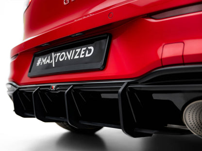 Maxton Design Street PRO Rear Diffuser V.1 Volkswagen Golf GTI Clubsport Mk8 Facelift