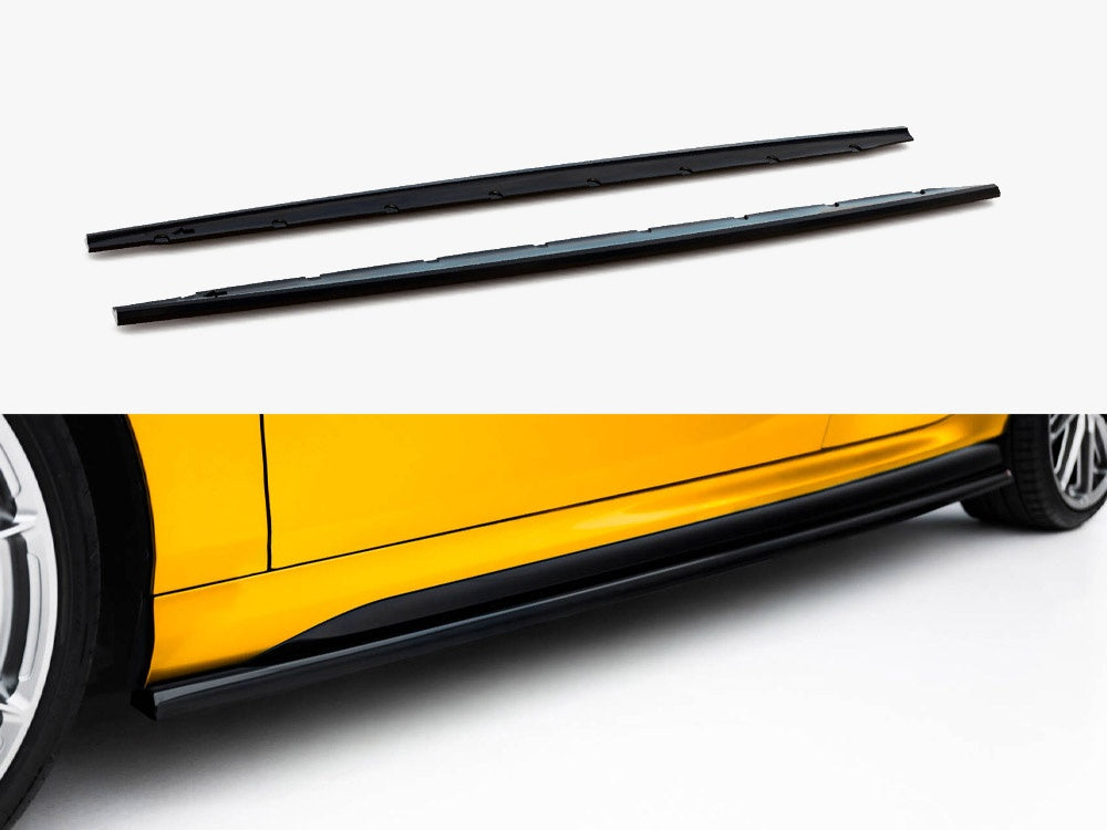 Maxton Design Side Skirts Diffusers V.1 BMW 1 M-Pack F70