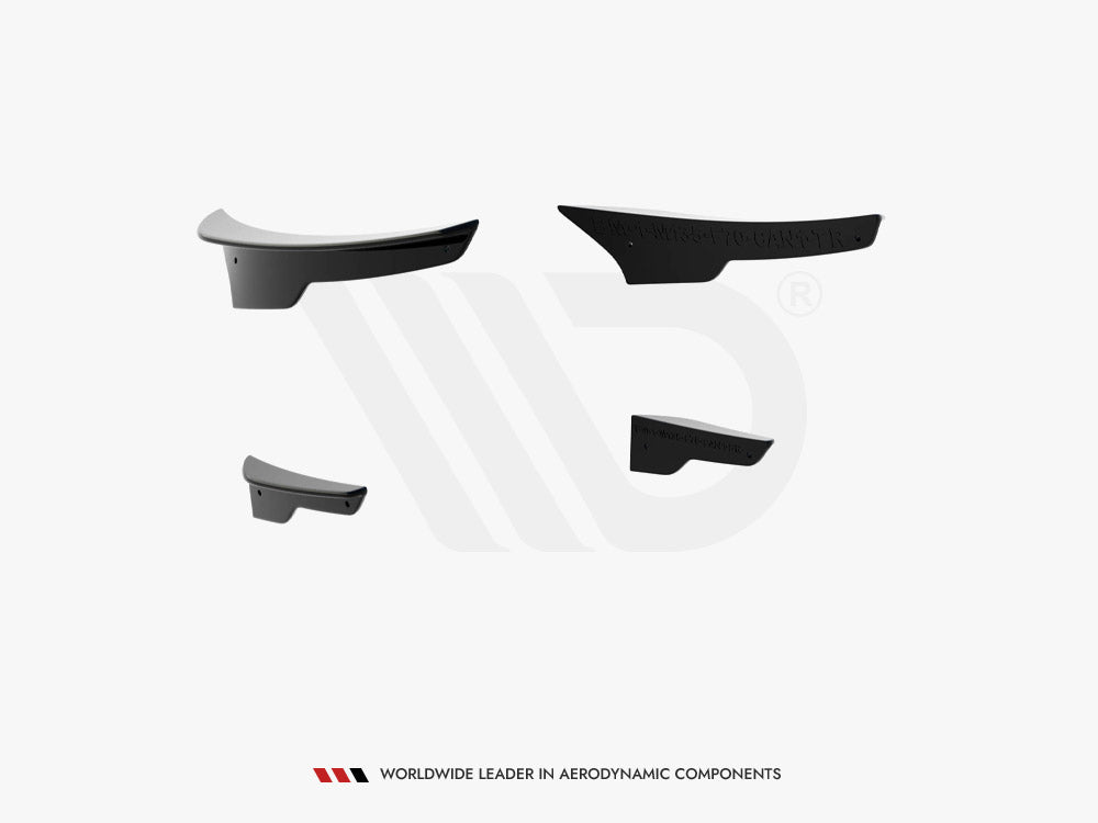 Maxton Design Front Bumper Wings (Canards) BMW 1 M-Pack F70